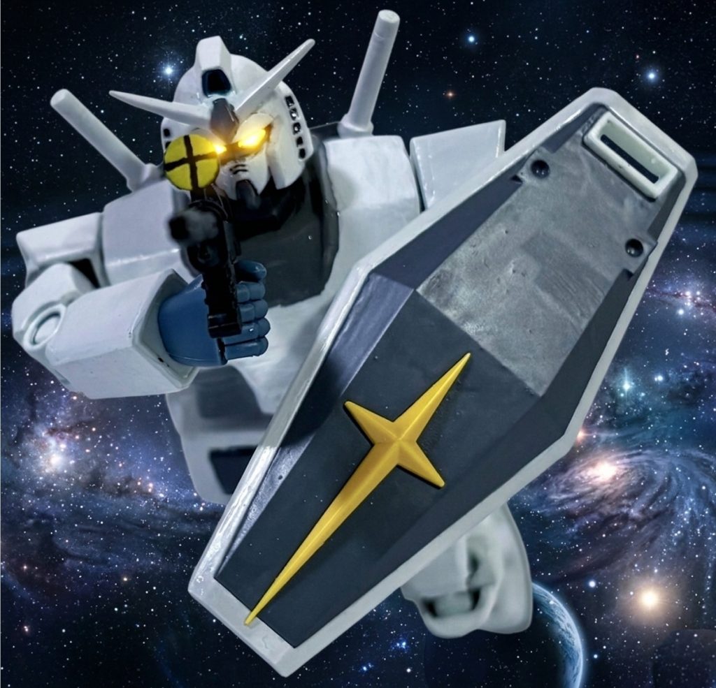 リバイバル版G3ガンダムと膝関節の改造。