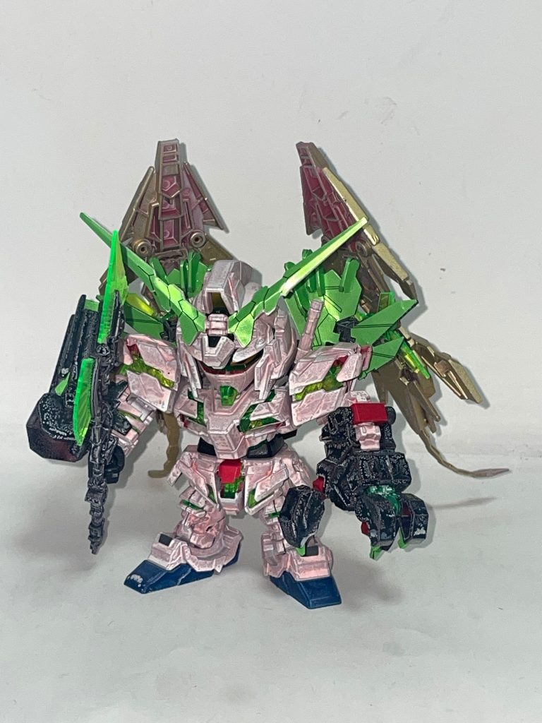RX-0‹F›/SD福岡ユニコーン【パルスアレンジ・オブ・リアル・ザ・オリジナルカラーモデル】–2枚目/制作者：【電幻龍メンバーズ】ドラグーンの開発部