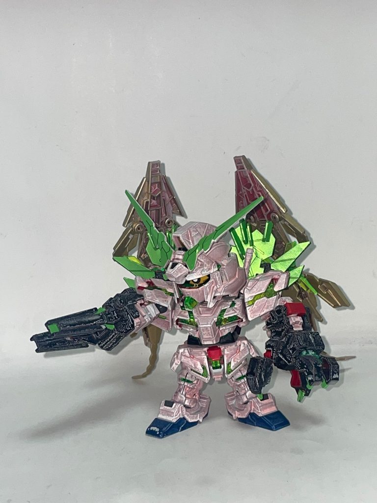 RX-0‹F›/SD福岡ユニコーン【パルスアレンジ・オブ・リアル・ザ・オリジナルカラーモデル】–4枚目/制作者：【電幻龍メンバーズ】ドラグーンの開発部
