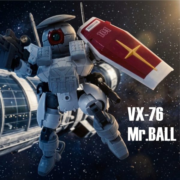 【旧キット&30MM オリジナルミキシング】VX-76 ミスター・ボール