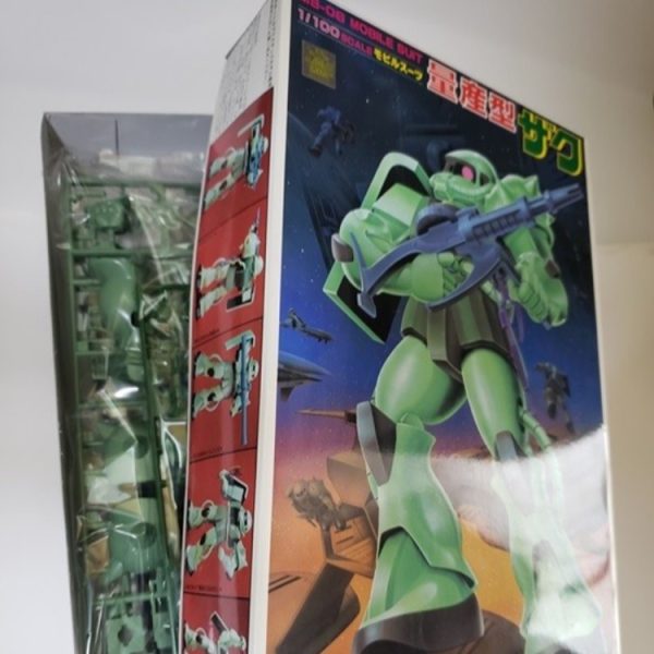 【製作過程_01】旧キット1/100 量産型ザク　【フル可動／アニメ劇中フォルム徹底再現版】