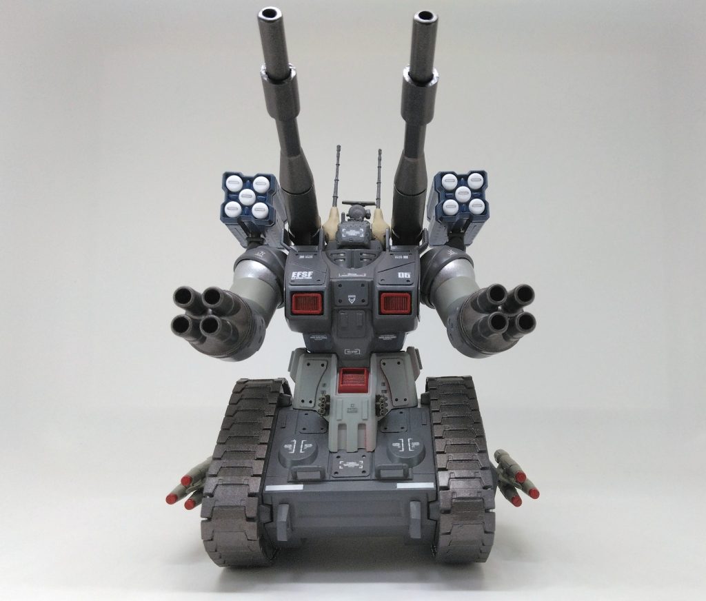 ガンタンク＋87式自走高射機関砲(砲塔) ミキシング–2枚目/制作者：わくまに