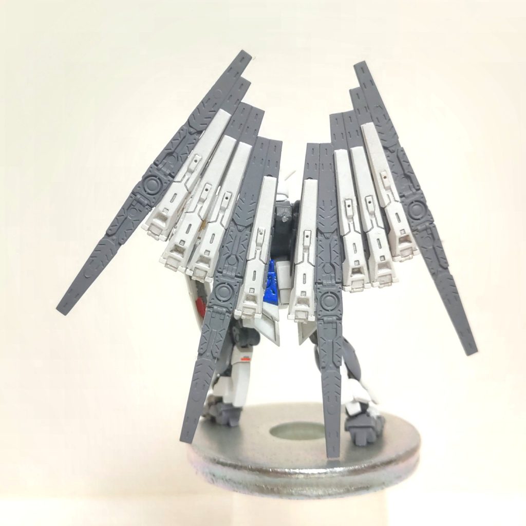 ガンダムアーティファクト　νガンダム ダブル・フィン・ファンネル装備型–3枚目/制作者：nightkz