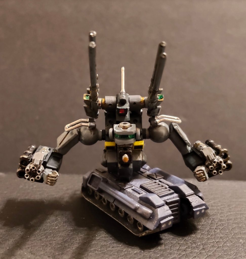 8.&nbsp;&nbsp;&nbsp;&nbsp;箸休め的にパラスのツインキャノンで遊んでみたのが62式主力戦車でした。&nbsp;