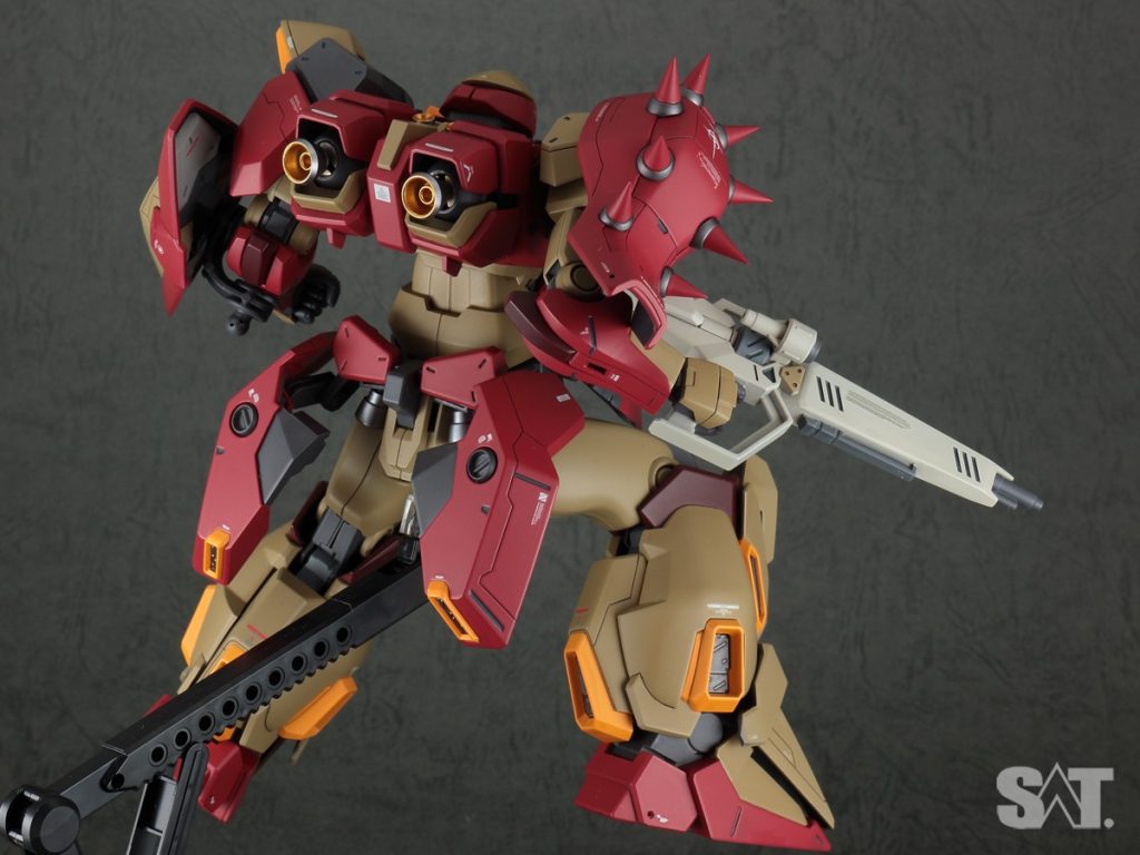 HGUC 1/144メッサー TYPE-M01 ガウマン機–8枚目/制作者：SAT