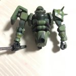 上半身ですウェザリングは焼鉄色と赤を含ませた焼鉄色でドライブラシをしました赤を含[…]