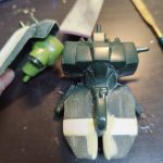 し新ms戦記準拠で。近藤版難しいなぁ…(zaku-kao4)[…]