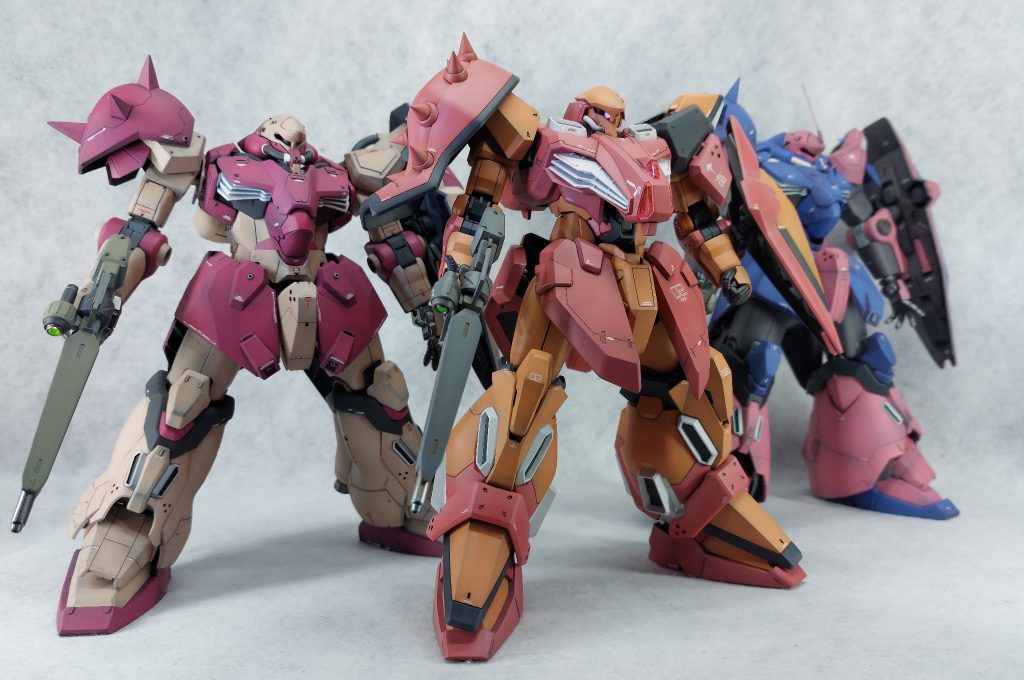 HG1/144　Me02R-M01 メッサーM01型(ガウマン機)［電飾仕様］