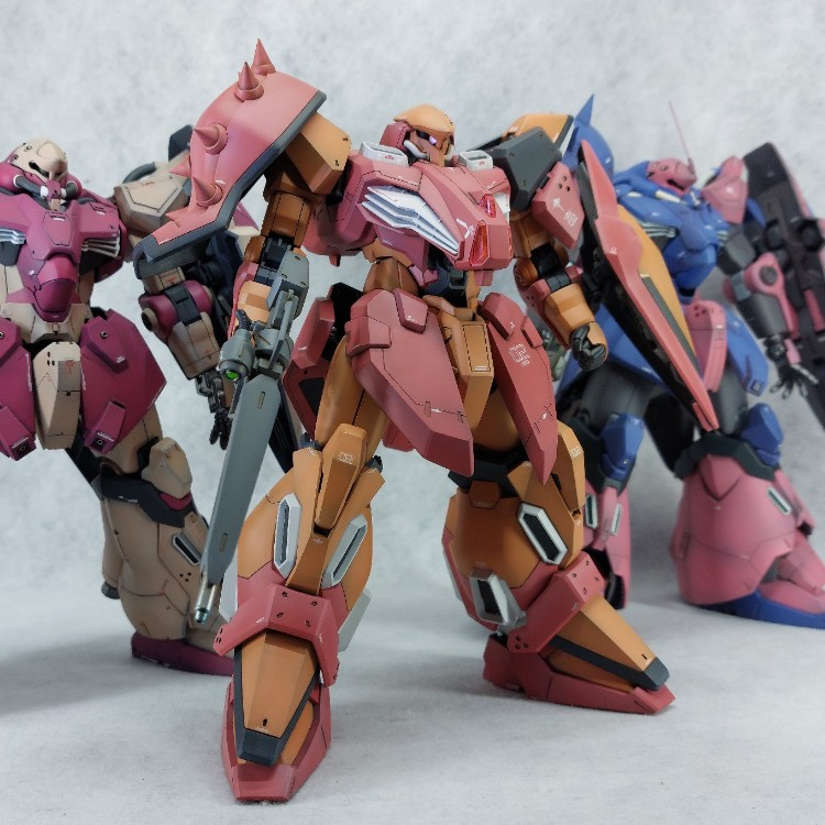 HG1/144 Me02R-M01 メッサーM01型(ガウマン機)［電飾仕様］｜あやぽん