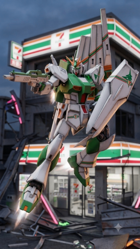 νガンダムセブンイレブンいい気分！！