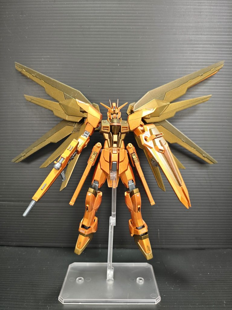 フリーダムガンダム ゴールドインジェクションカラー塗装