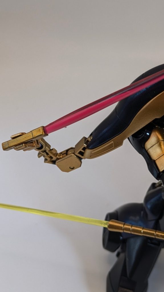 右肩のサブアームアップ