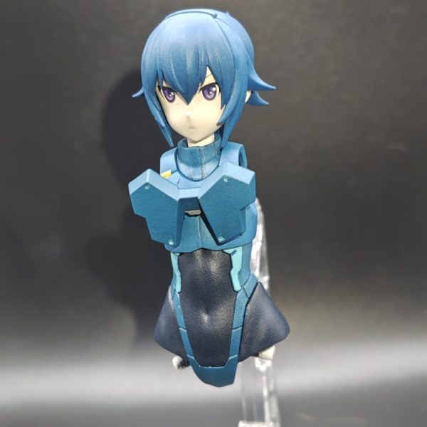 パワードふみなの頭部と胴体の本塗装完了