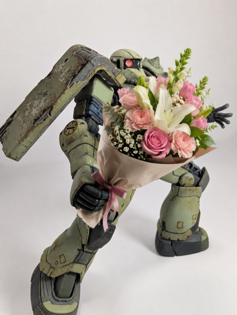 GUNSTAを利用させていただいてからもう１年が過ぎました。今でも初めて投稿した時のドキドキは忘れもしません（笑）凄く上手な方々が多いし自分の様な拙い完成品は、なんといわれるのやら…と。いざ投稿してみるとコメントくださる方々のなんと温かい事か😍ガンダム大好きでしかも優しい人達がたくさんいてめちゃくちゃ居心地が良い！そんなGUNSTAが大好きになりました。「素晴らしい。まるでジオンの精神が形となったようだ。」（それは違うから）