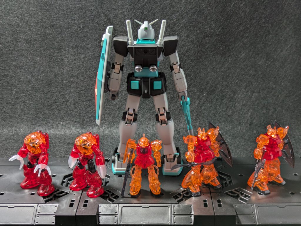 作品名：シャア専用MINIガンプラ 限定クリアカラー全3種<p>先日、リサイクルショップで1/380scaleシャア専用ザクIIを発見。 全3種揃ったので、息抜きに素組みしました。 先週、HGUC RX-78-2を初音ミクVer.で塗装終了。現在はHGUC RX-75を初音ミクVer [&hellip;]</p>
