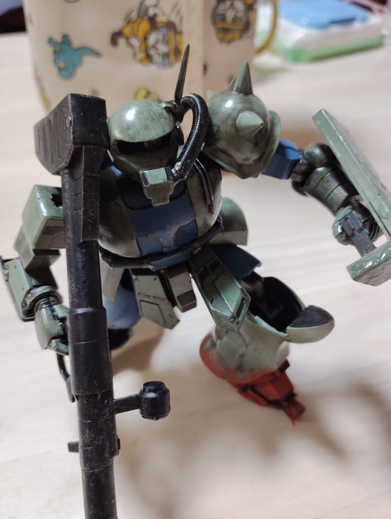 ザク現地改修型–3枚目/制作者：罪プラをためてしまう男