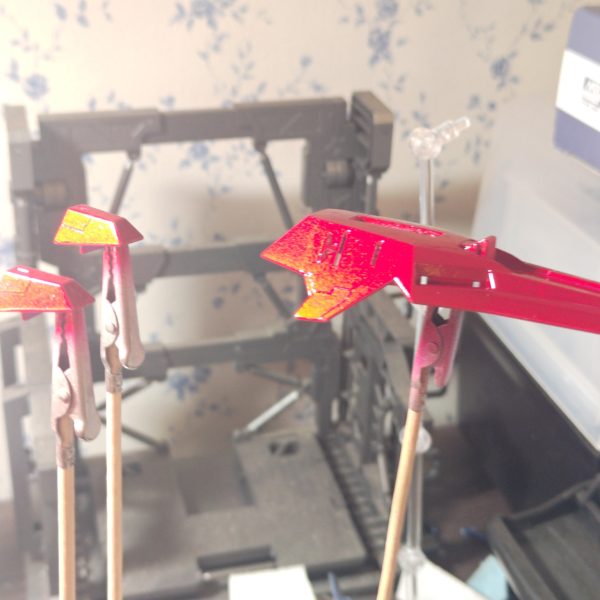 塗装完了したので、残りデカール→トップコート→研磨の３工程。&nbsp;（2枚目）