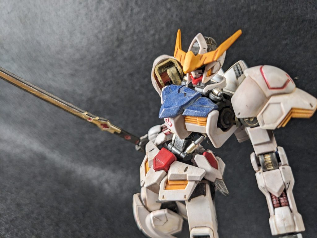 HG 1/144 ガンダムバルバトス 「アンタ達に、鉄華団はやらせない！」　by 三日月・オーガス–5枚目/制作者：ゴン太