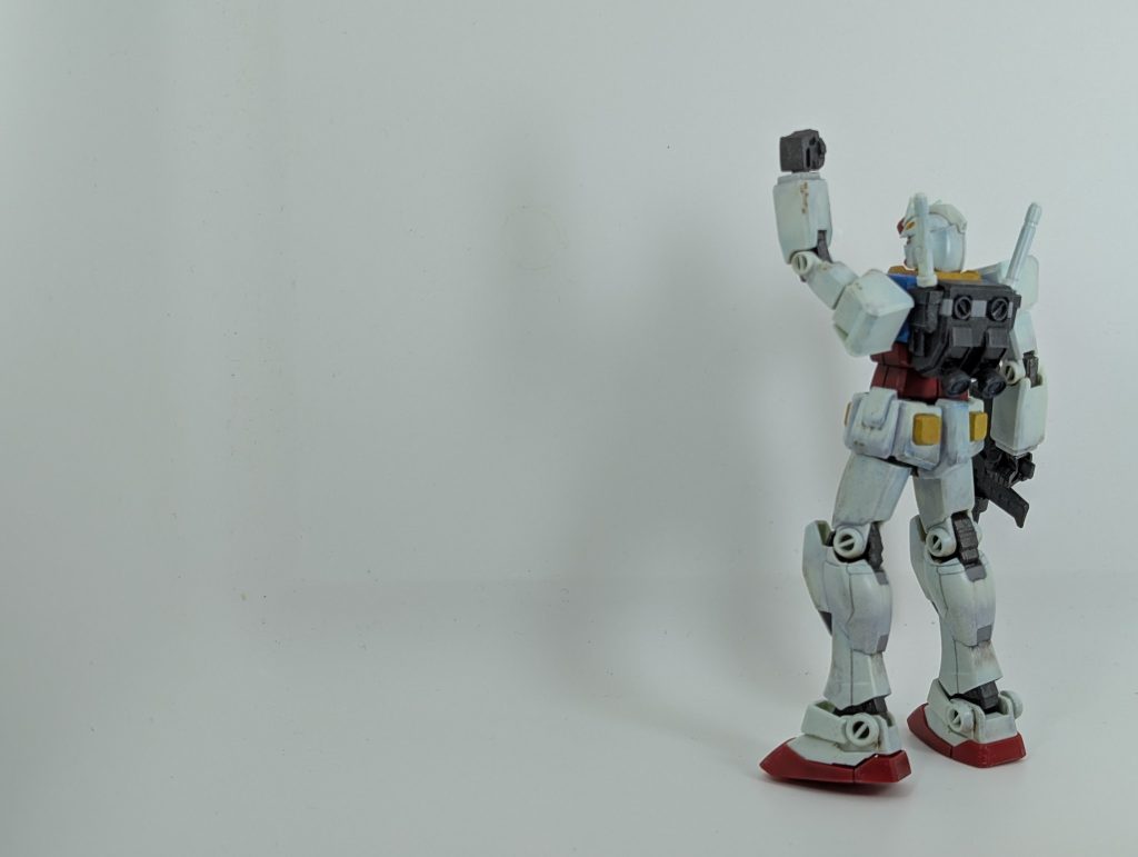 ちょっと手を加えるだけでもビシッと締まるしカッコいい。旧キットからの進化、刻の流れを感じました。上手いこと汚せなかったけど、一片の悔いなし！