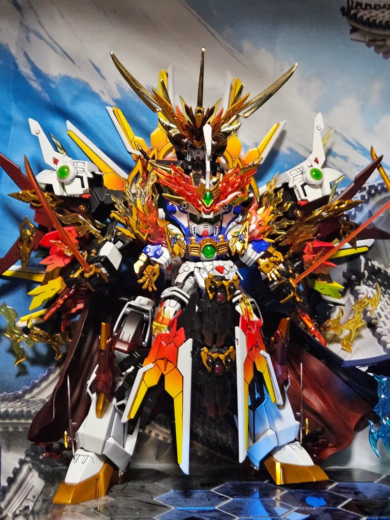 こっちは武者號斗丸を搭乗武器は刀に持ち替え。必殺技は獅龍鳳煌斬！(輝神大将軍 獅龍凰にちなんで)