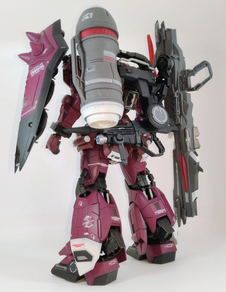 MGは細かな色分けやディテールが凄いですね。製作してて楽しいです。