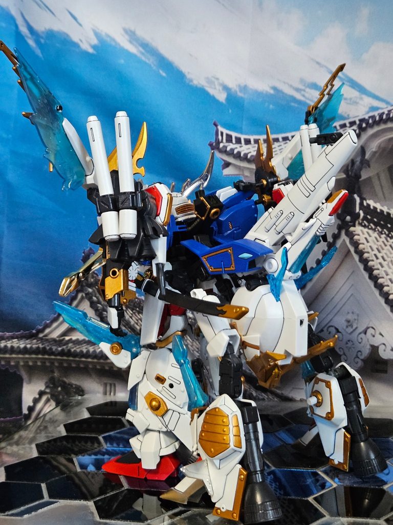 後ろから。