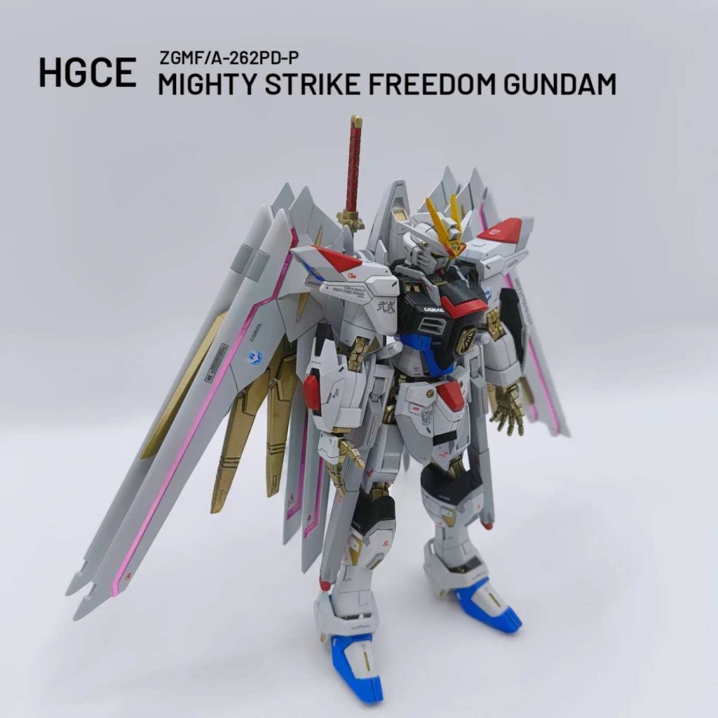 HGマイティーストライクフリーダムガンダム