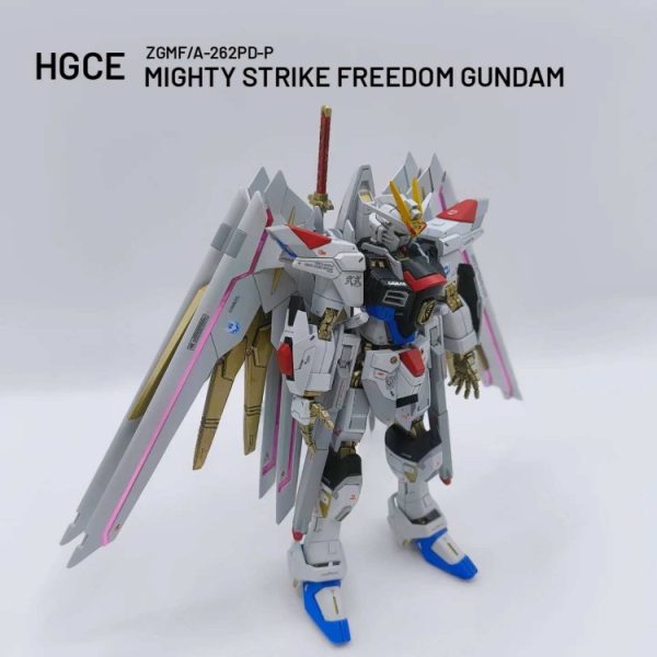 HGマイティーストライクフリーダムガンダム