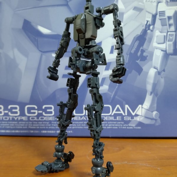 RG RX-78-3 G-3ガンダム製作開始