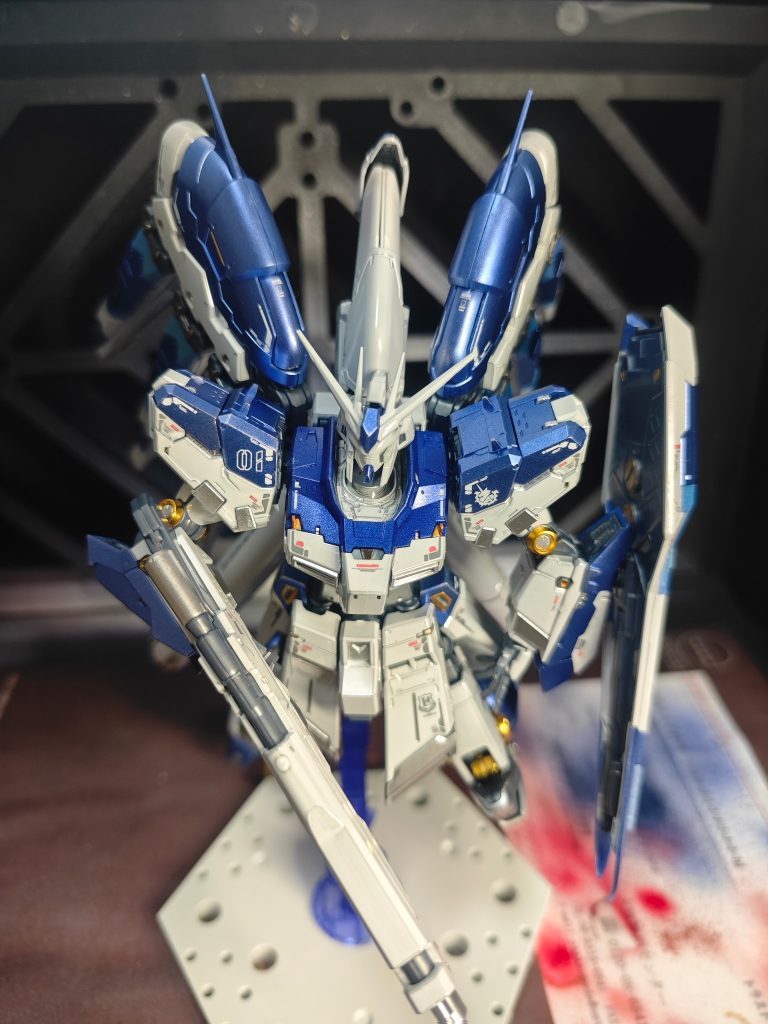 Hiニューガンダム ガンダムマーカー塗装–3枚目/制作者：Benny