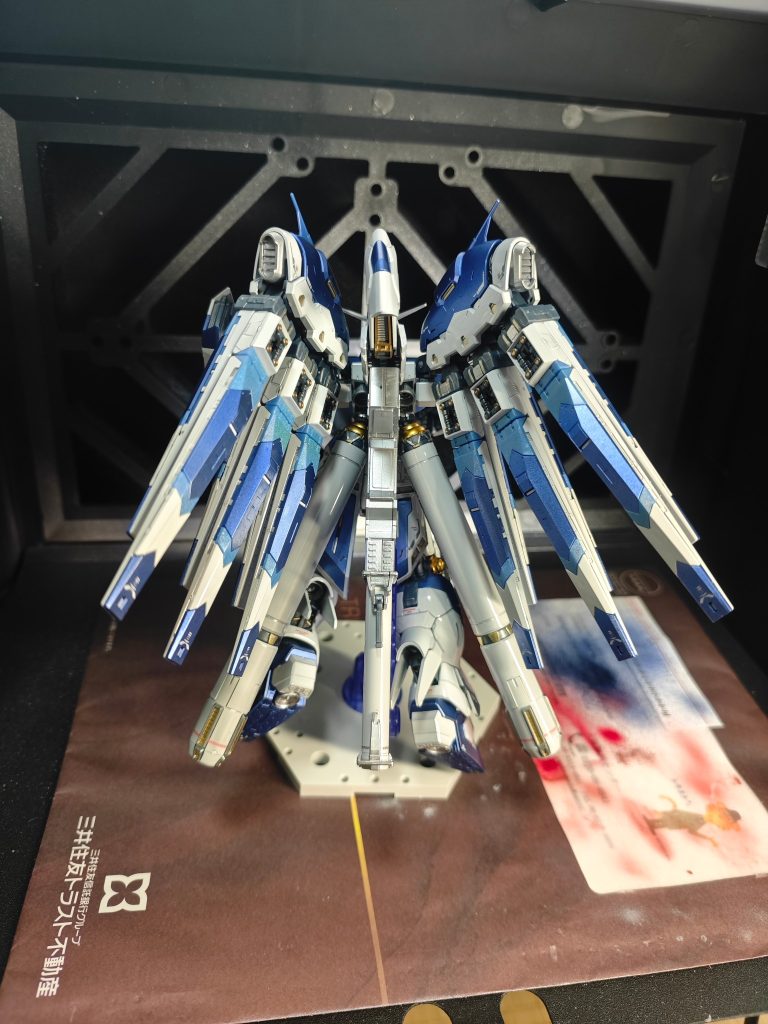 Hiニューガンダム ガンダムマーカー塗装–4枚目/制作者：Benny