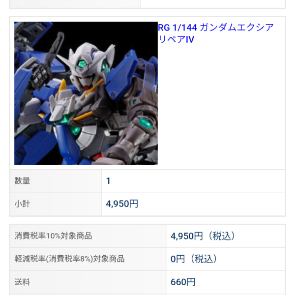 エクシアリペアiv