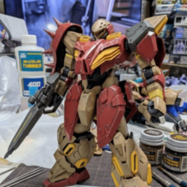 HG 1/144 メッサー M01型(ガウマン機) スタイル改修