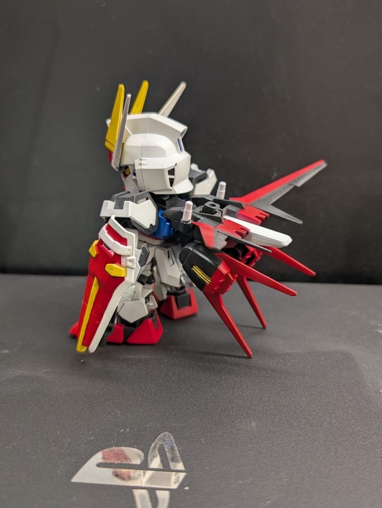 エールストライクパックは塗り分け厳しかったですね
