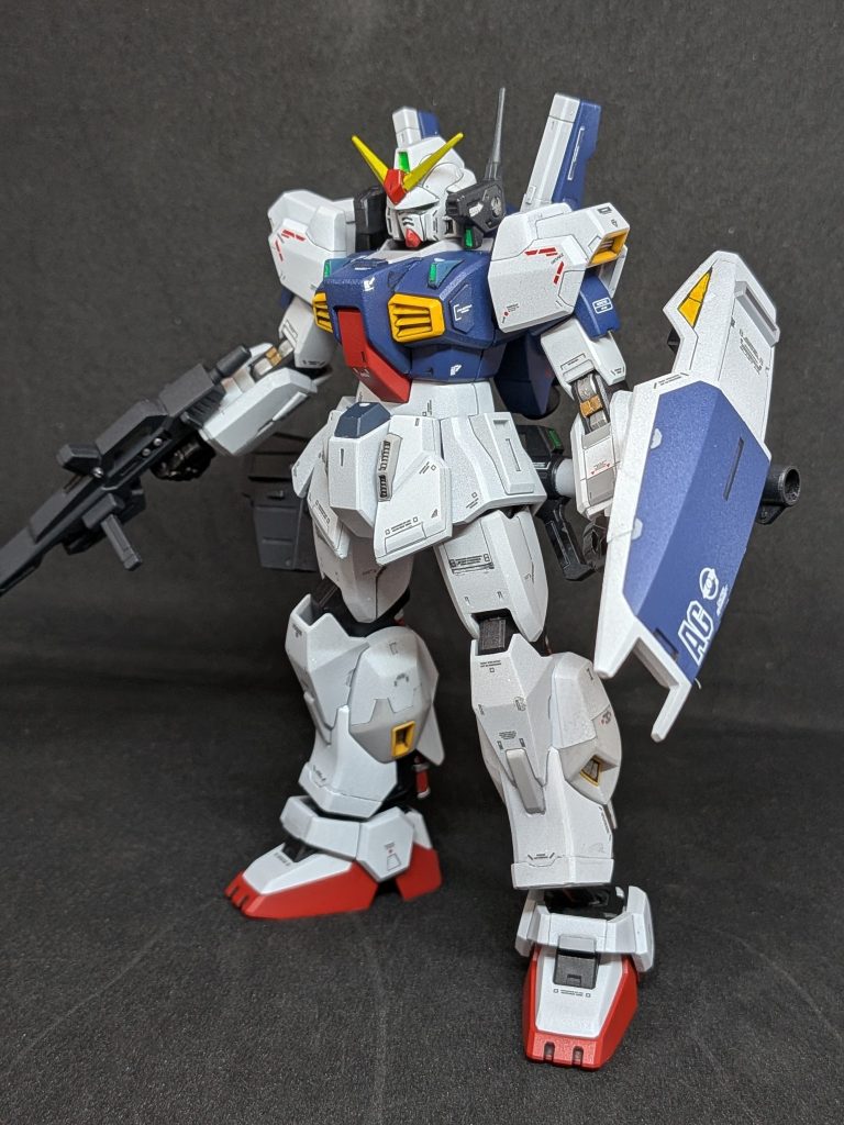ウエストは、かなり太くしました。Mk-Ⅱはガッシリしてる方が好きなので、、、