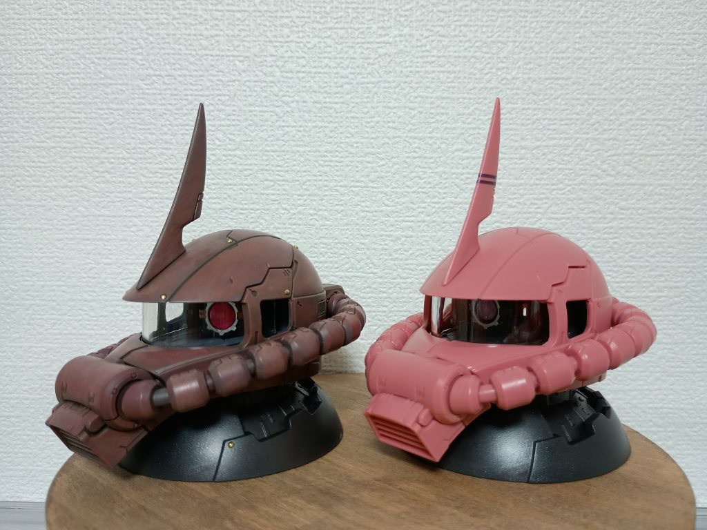 原色とツーショット📸まぁまぁ重厚感出せたかな?