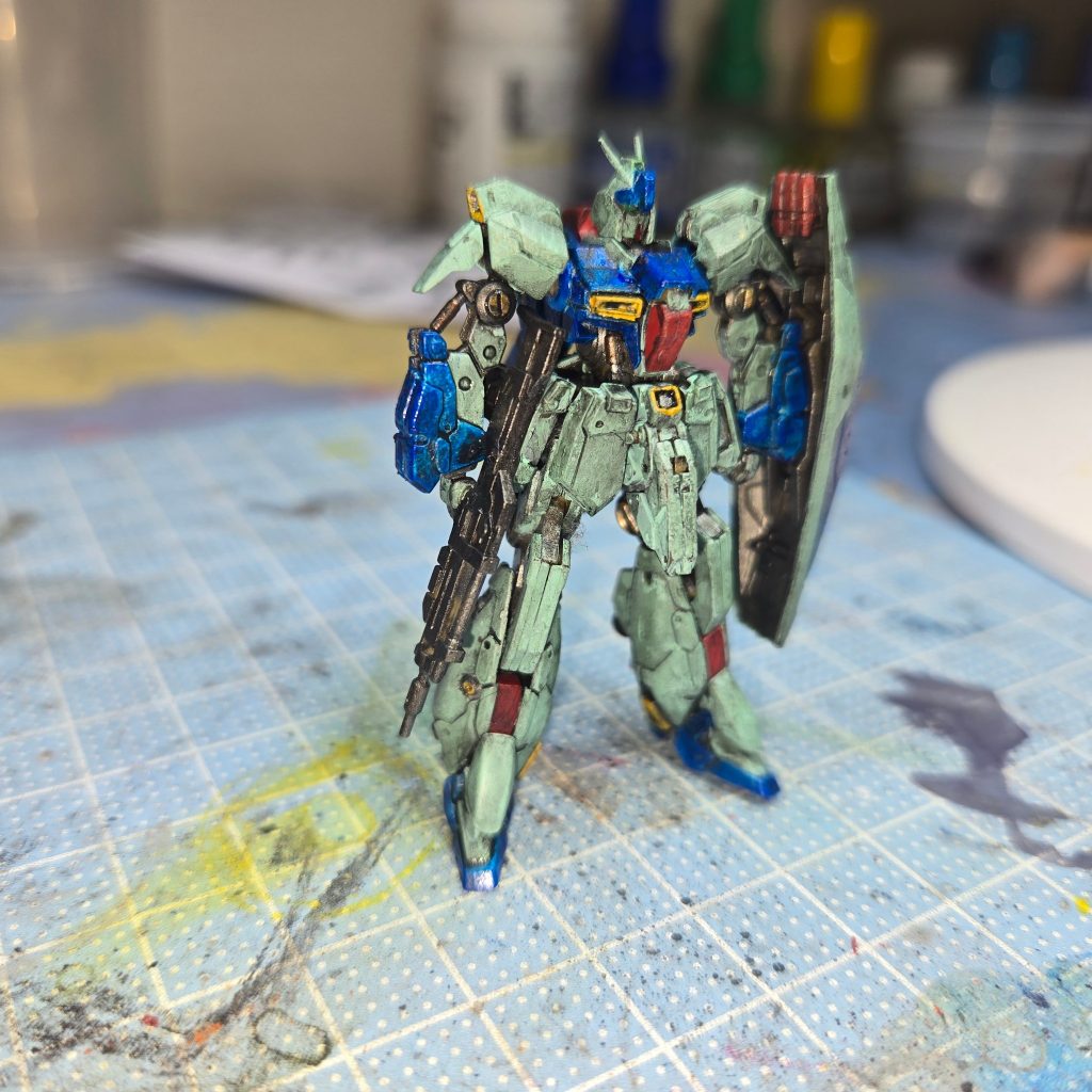 アーティファクトのms形態です。小顔マッチョです。強そうなのでじゃない感は有りますが…これはこれで好き😁