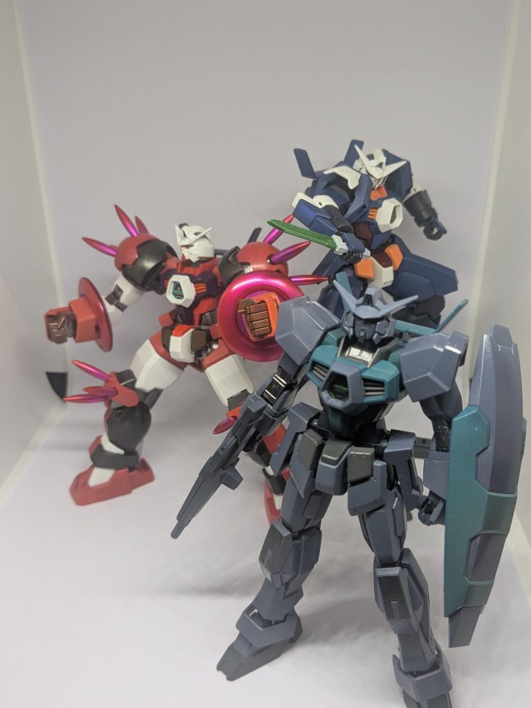 AEG-1集合！フルグランサも買ったら作りたいな〜。　以上！見ていただきありがとうございました！