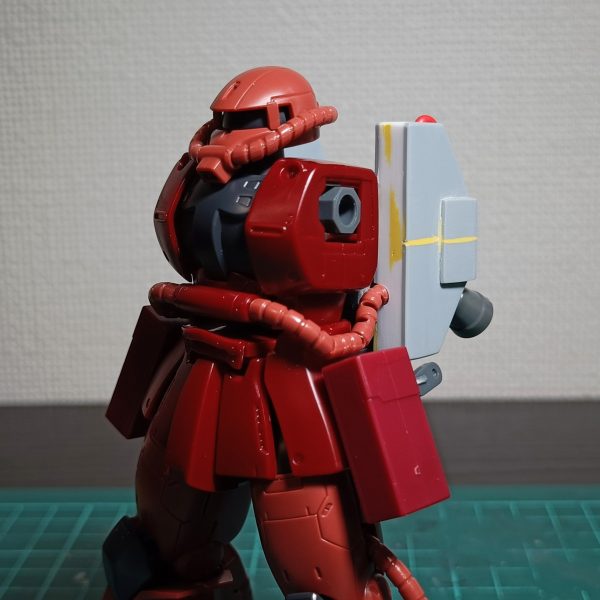 周年企画でスクラッチをやってた成果が出てますね。こんなに上手くいくとは思わなんだ…(zaku-kao9)あとはスジの掘り直しやら細かい見直しをして、いい天気になるのを祈るだけです(zaku-kao3)（2枚目）
