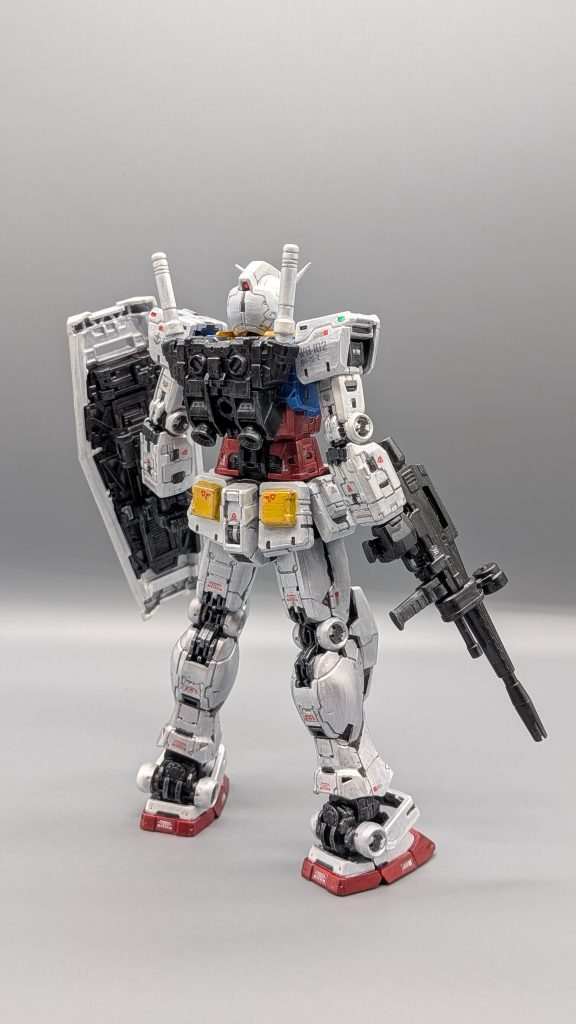 ガンメタル部分はやっぱり金属感出ていいですね