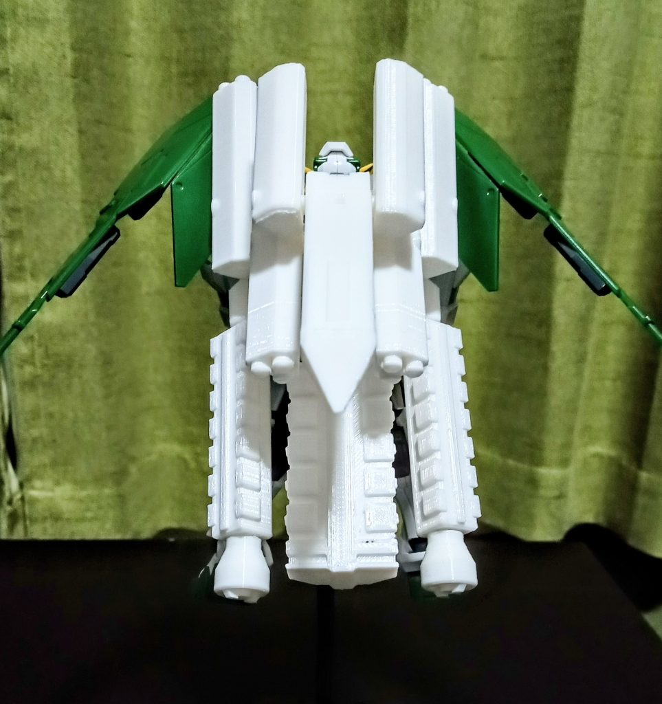 デュナメス改【飛行ユニット装備：ミサイル特化型】–2枚目/制作者：フィル|ω•)ﾁﾗｯ✨