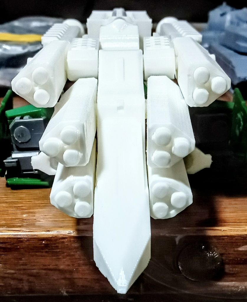 デュナメス改【飛行ユニット装備：ミサイル特化型】–5枚目/制作者：フィル|ω•)ﾁﾗｯ✨