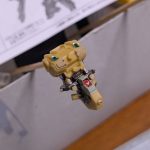 食玩アーティファクトのスタークジェガン。まずはスカート周りのパーツから、筆でちま[…]