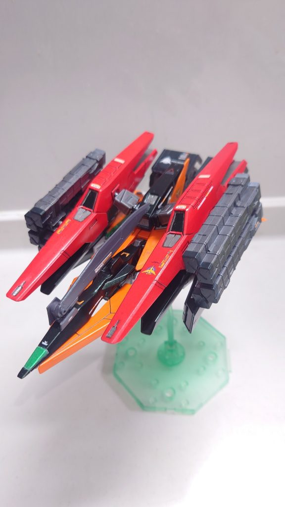 「変形」なんとか飛行形態にまとまりました(gundam-kao5)
