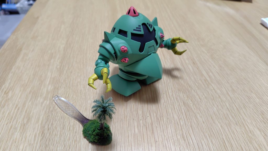いい感じで合わせめ消せましたが、実はこの作業は全くの無駄になります（笑）最初の構想段階から決まってたのですが、この状態の写真を撮るためだけに合わせめ消しをしました。理由はまた別の機会に。