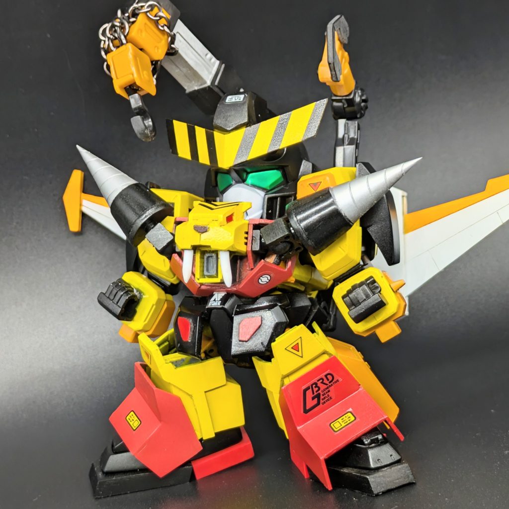 スーパーデュエルガンダムもご用意しております！タイガービーム！