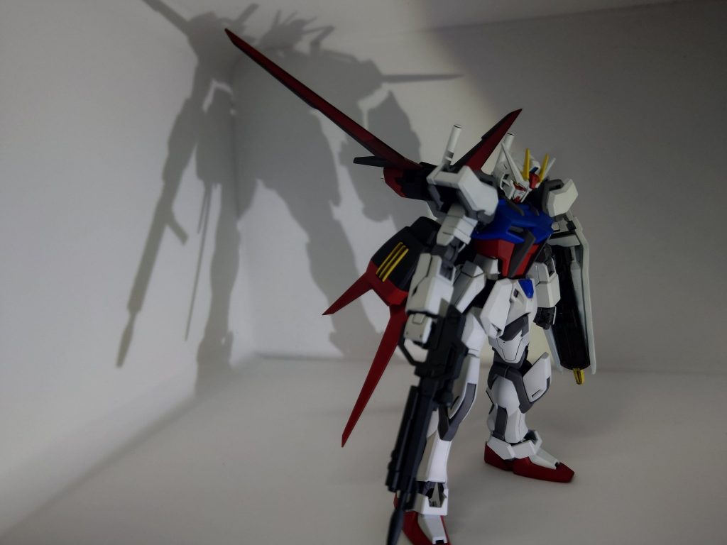 【HG】エールストライクガンダム【エアブラシ全塗装】