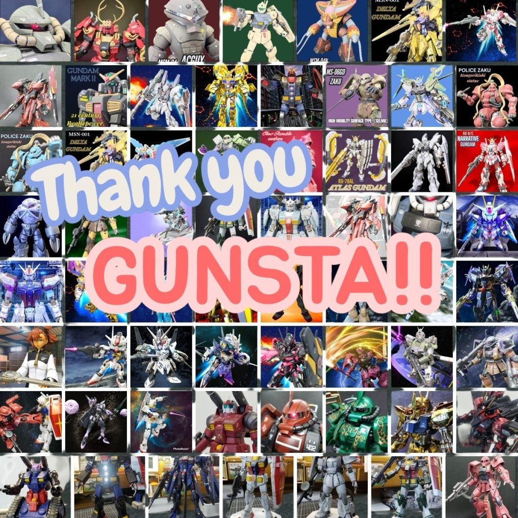 祝5周年✨️　GUNSTAさん、ありがとう👍️