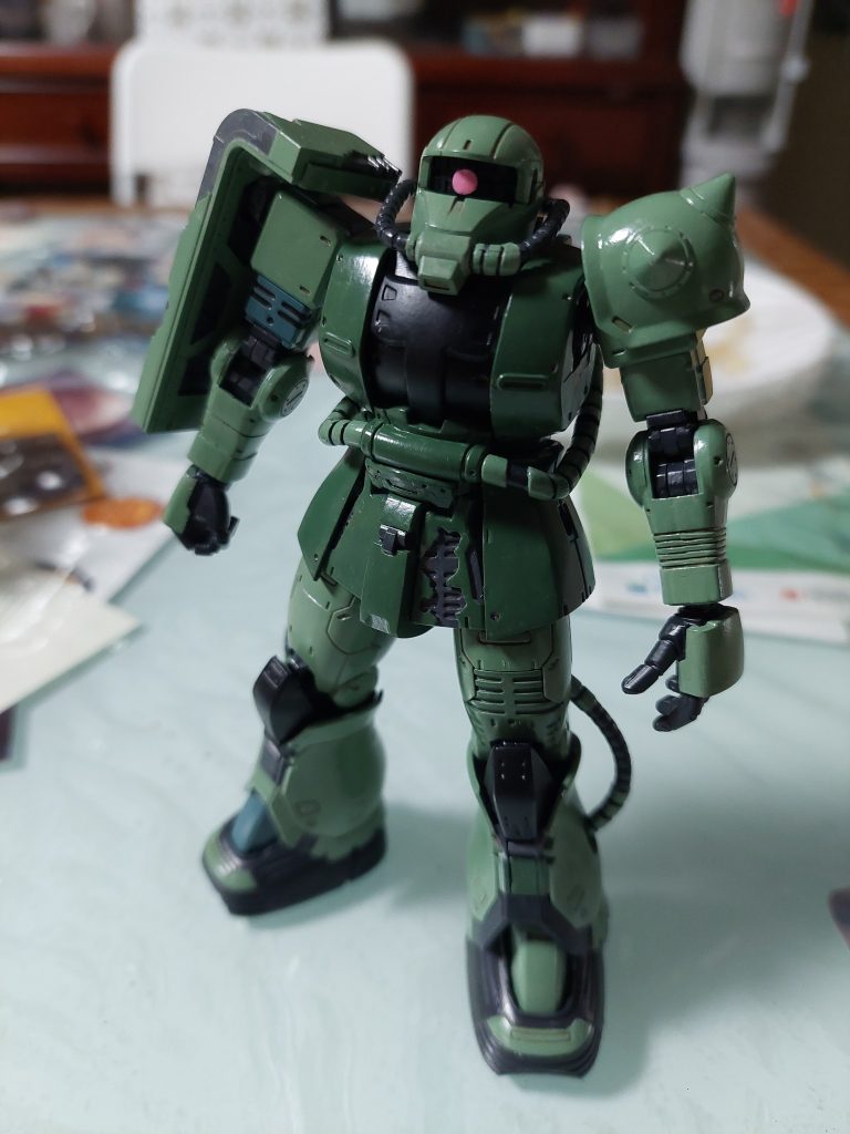 基本カラーで全塗装して…