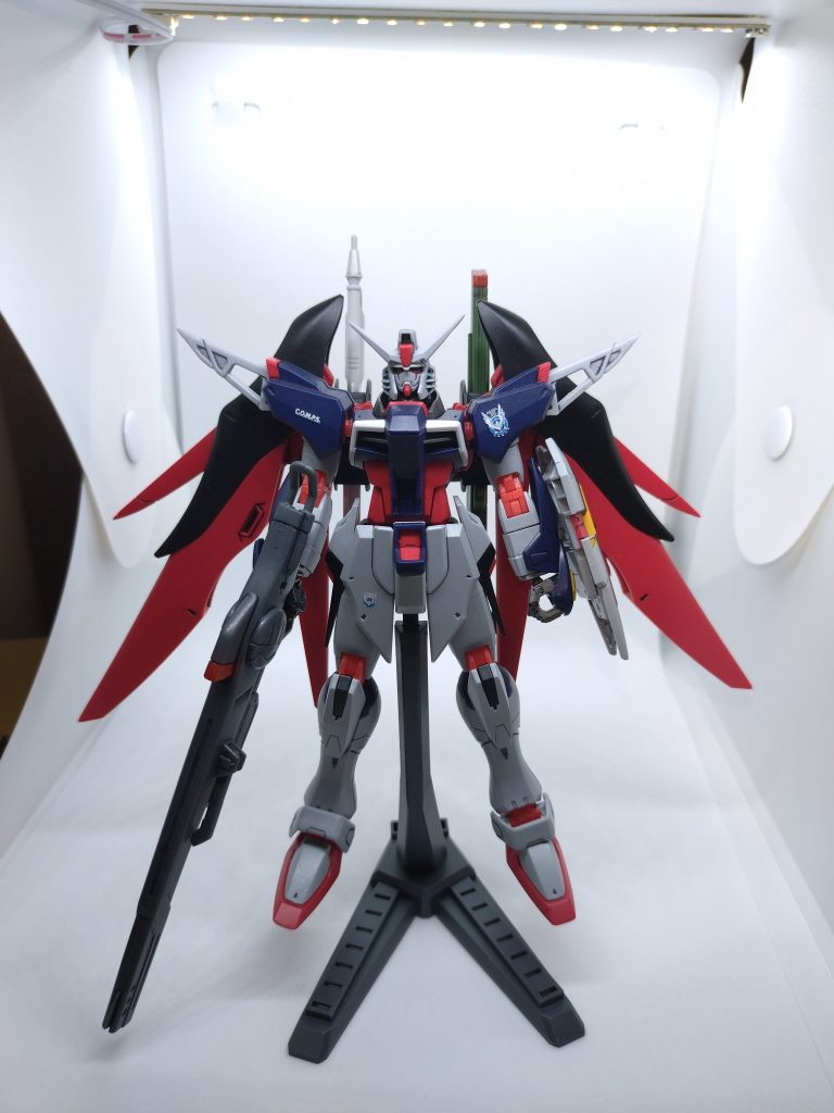 デスティニーガンダムspecⅡ艶消し吹き直し–2枚目/制作者：初心者…下手っぴ